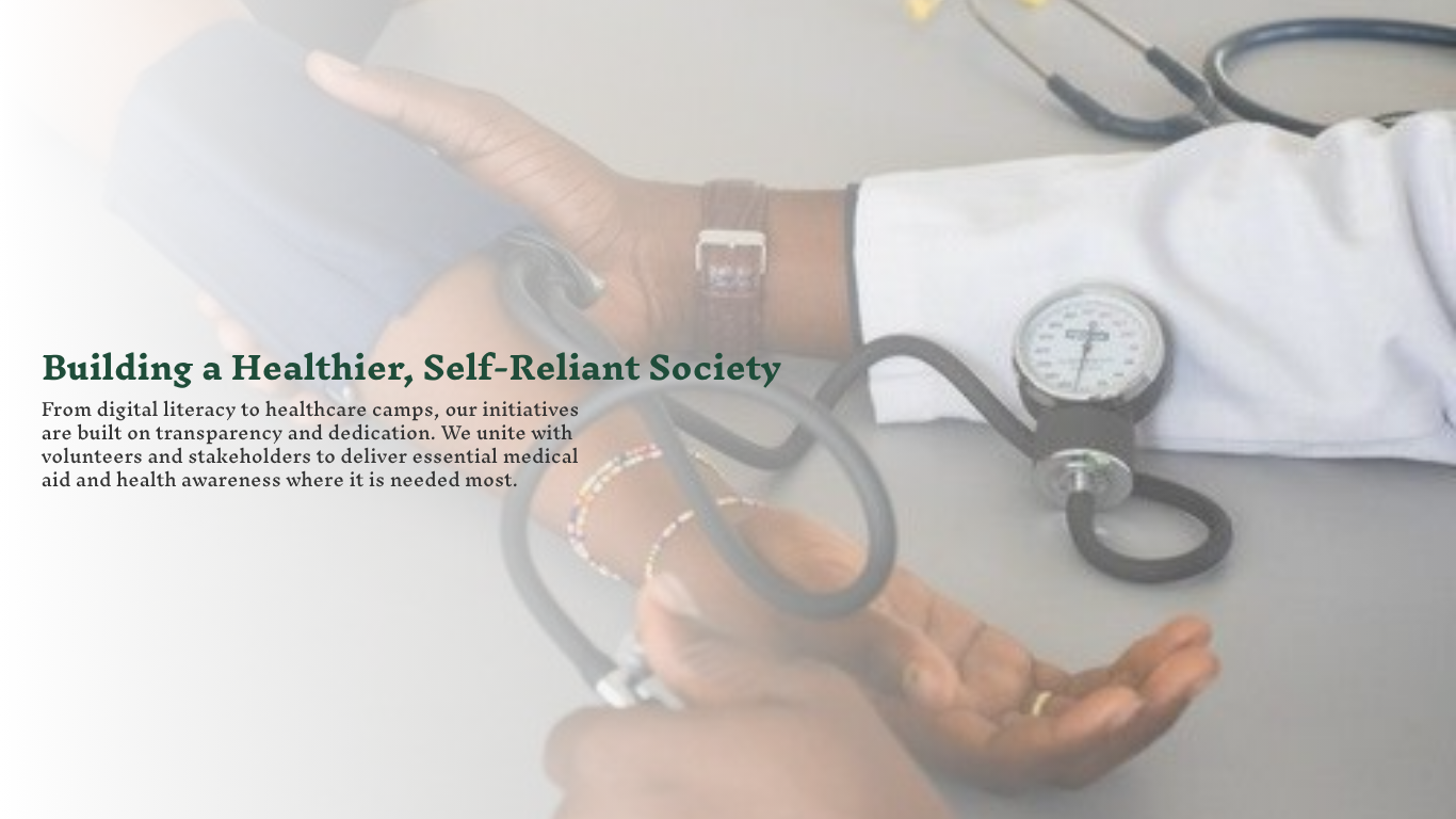 Building a Healthier, Self-Reliant Society